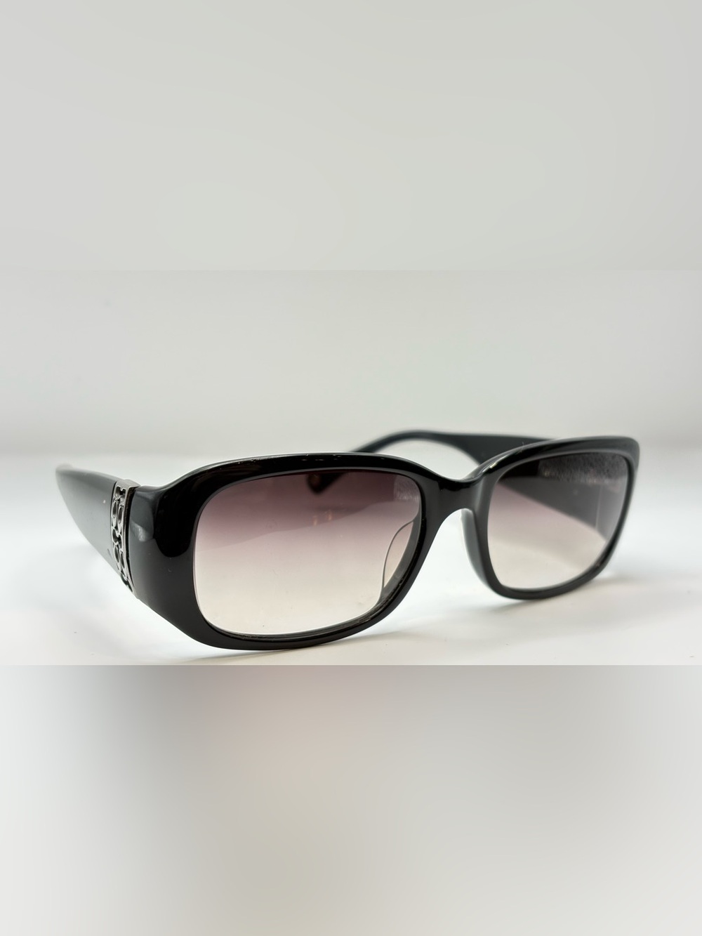 Coach Bronwen S829 Black Oval Sunglasses Frames Only
